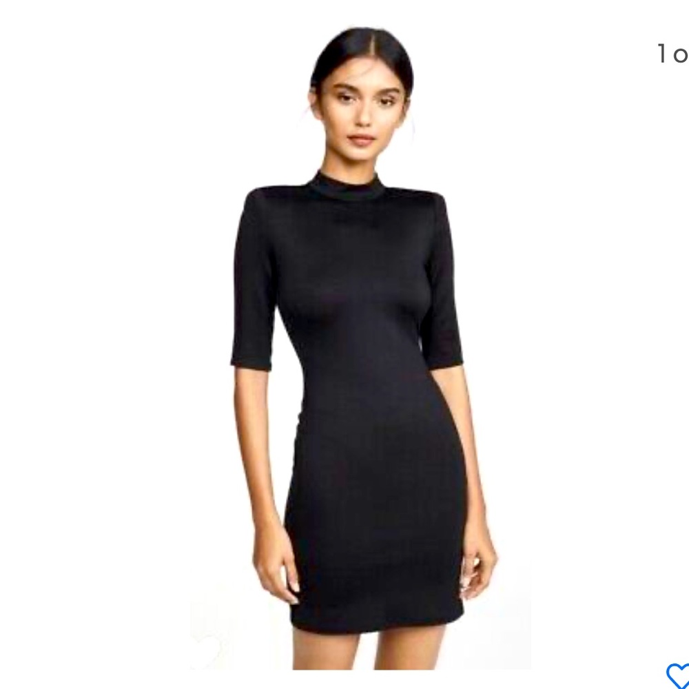Alice & Olivia Inka mini dress black sz 6